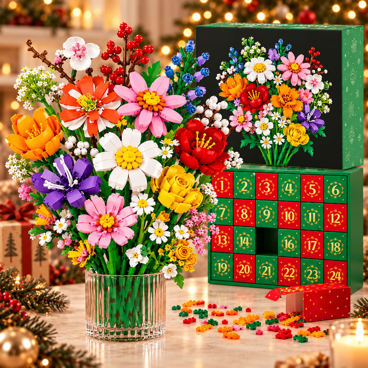 The Christmas Build-a-Bouquet Advent Calendar