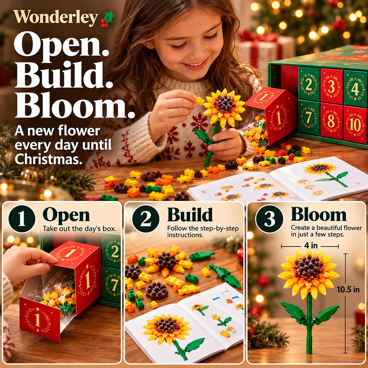 The Christmas Build-a-Bouquet Advent Calendar