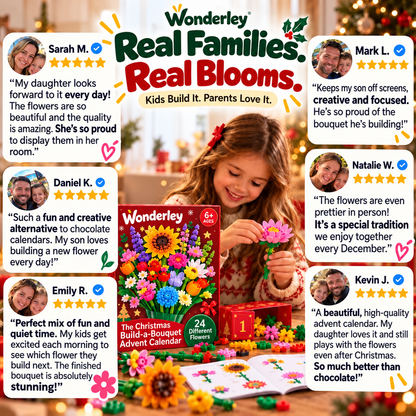 The Christmas Build-a-Bouquet Advent Calendar