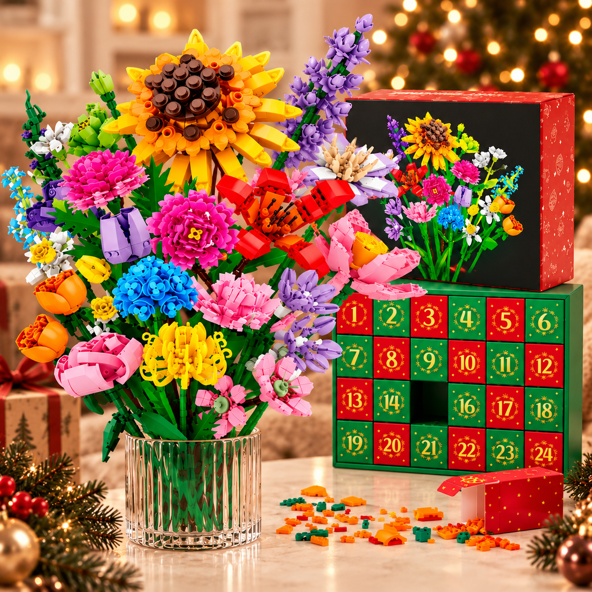 The Christmas Build-a-Bouquet Advent Calendar